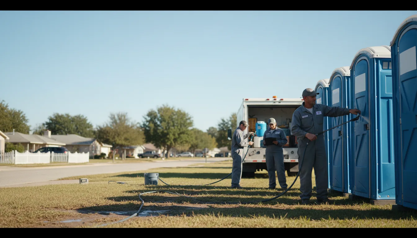 Long-Term Portable Toilet Rental in Bear Lake, MI near me